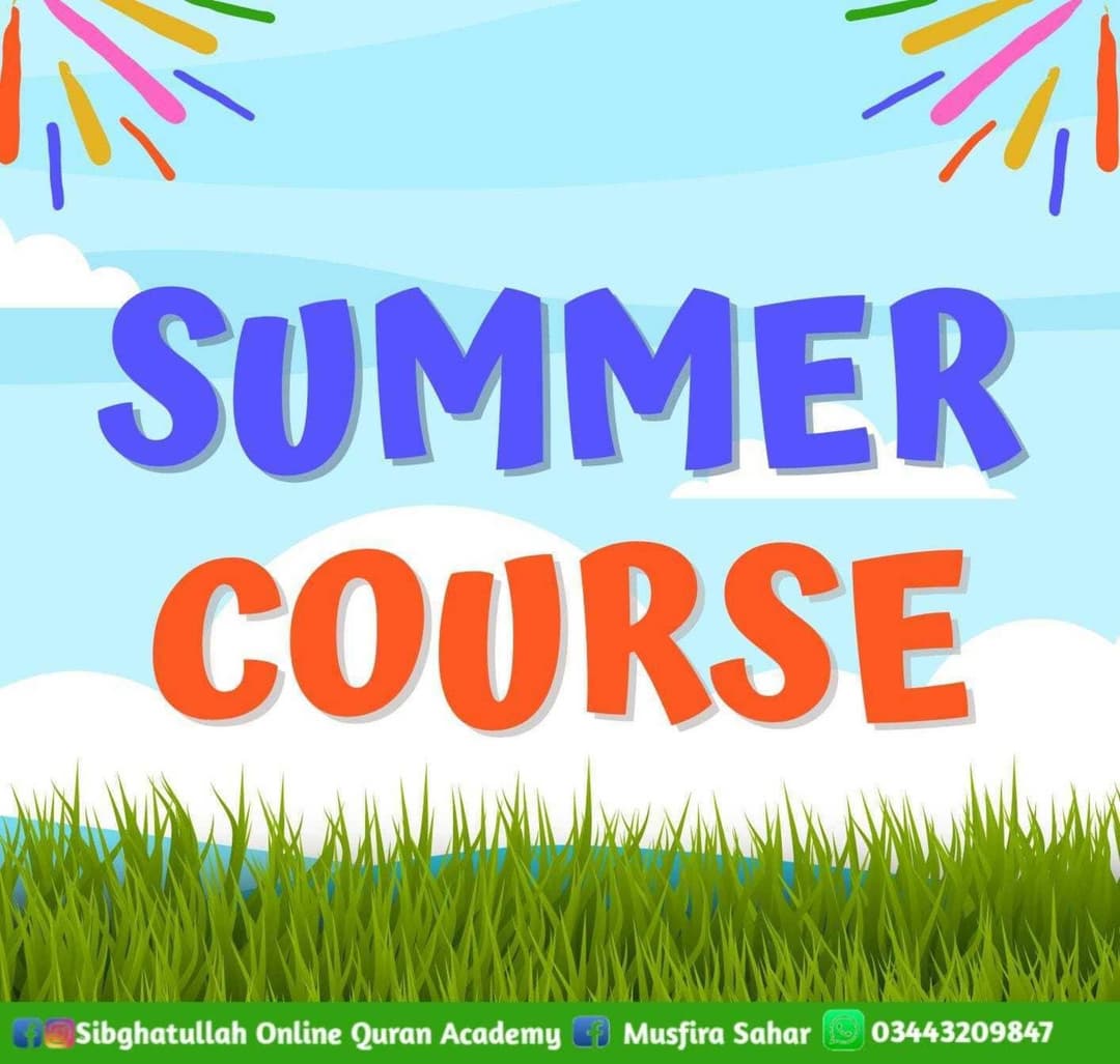 Summer Vacation Course